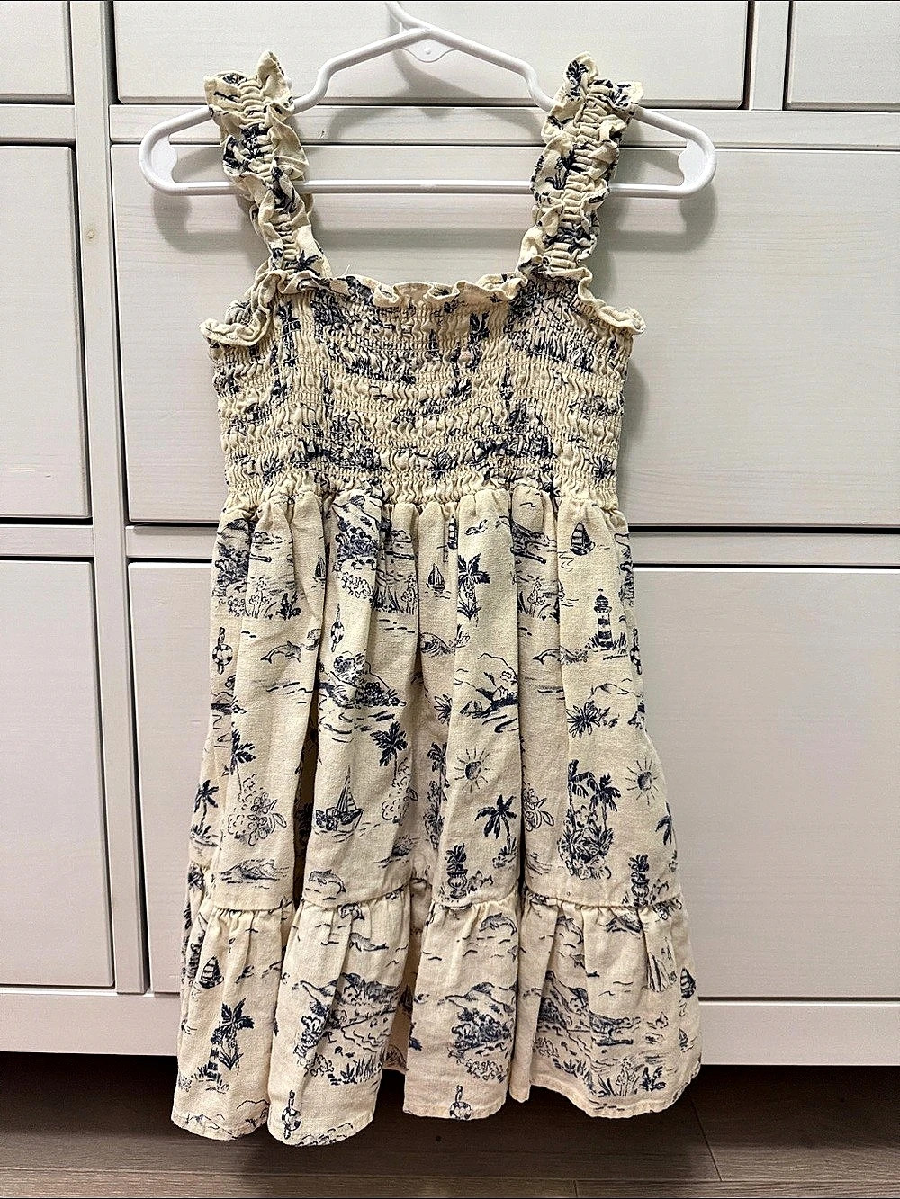 Rylee + Cru Sutton Dress Girls Size 4-5Y